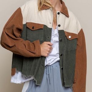 Olive colorway jacket